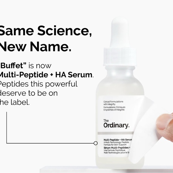 The Ordinary Multi-Peptide + HA Serum - White Bottle - Picture 2 of 3